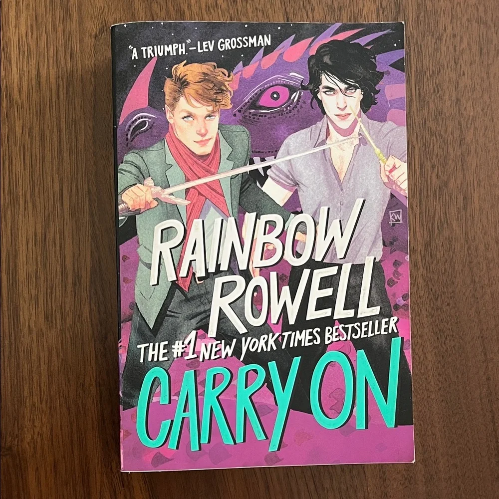 📕 3/$15 Rainbow Rowell 'Carry On' Book - Picture 1 of 7